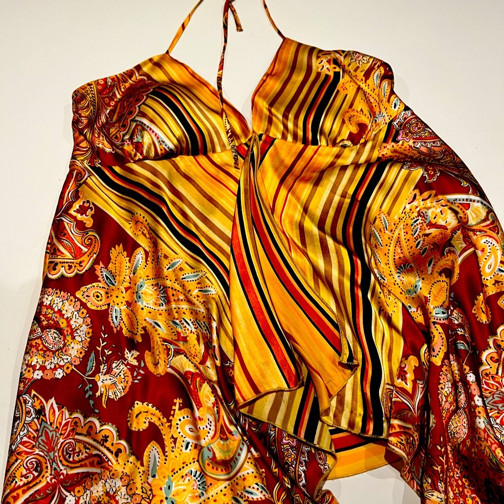Gala 100% silk fun flowing top